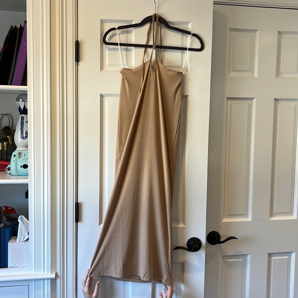 Petal and pup maxi skirt with tie detail